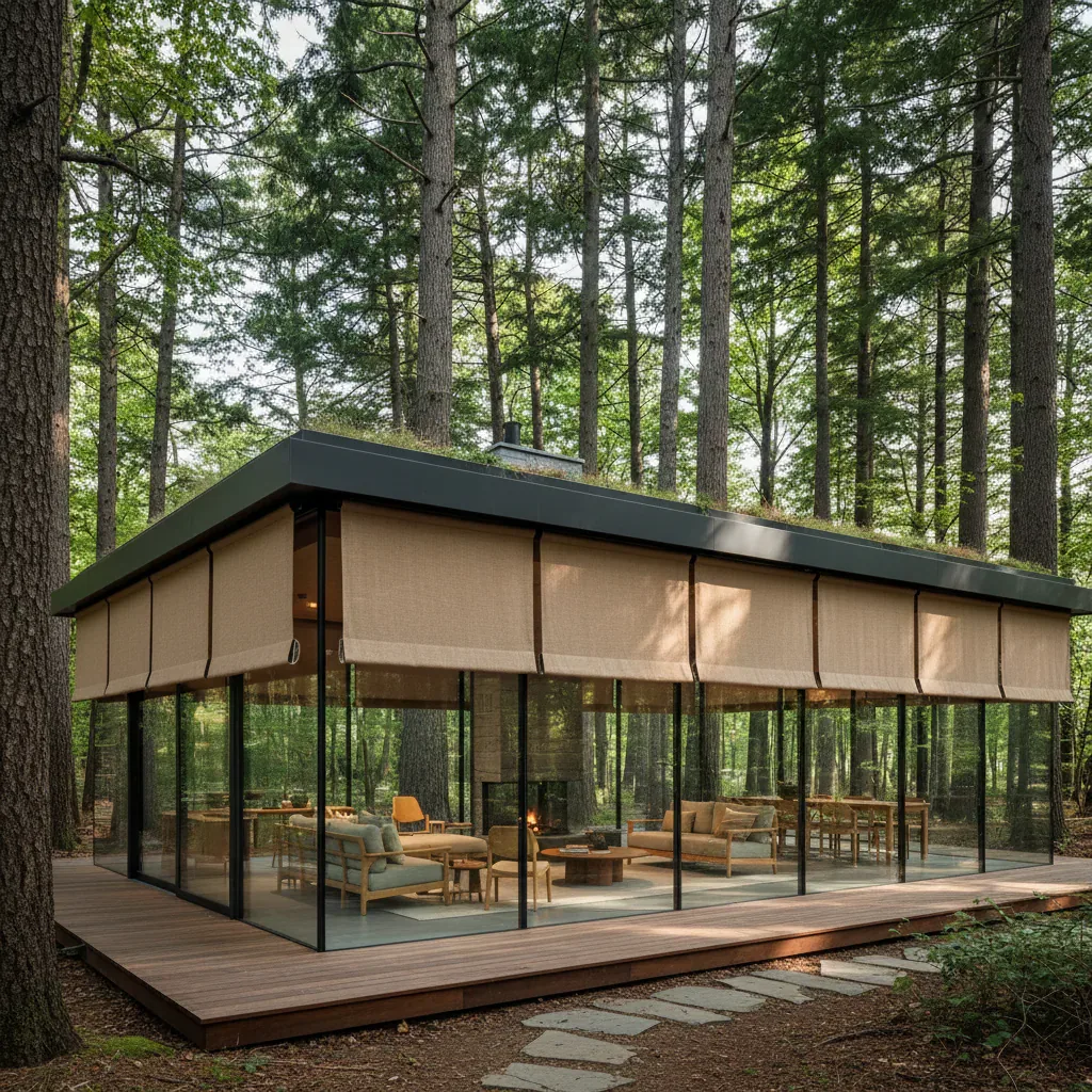 Forest Wooden Pavilion